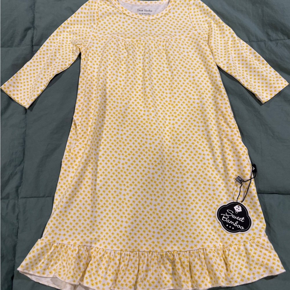 Sweet Bamboo Yellow Dress